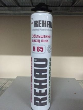 Новинка от REHAU - проффесиональная монтажная пена! Новинка от REHAU - проффесиональная монтажная пена!