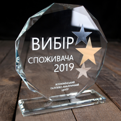 Вибір споживача 2019 Вибір споживача 2019